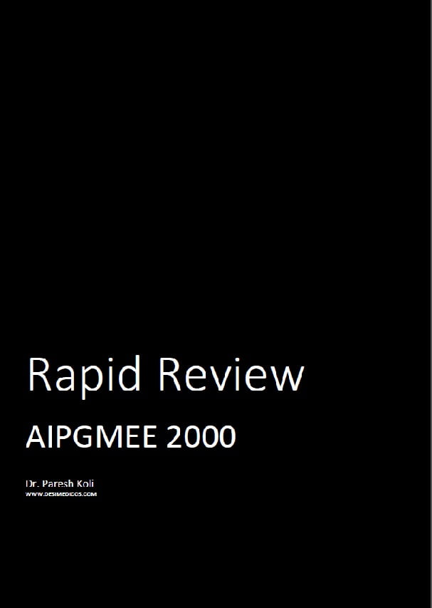 AIPGMEE 2000 Rapid Review cover
