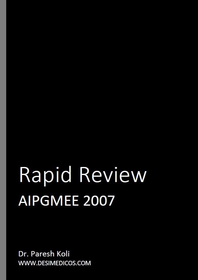 AIPGMEE 2007 Rapid Review cover