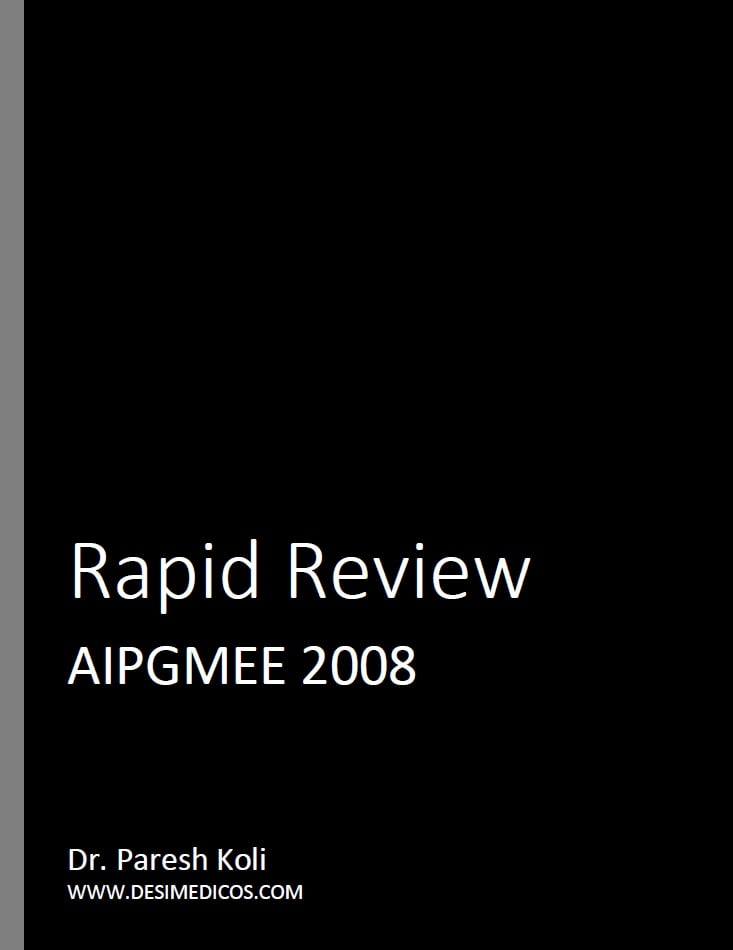 AIPGMEE 2008 Rapid Review cover