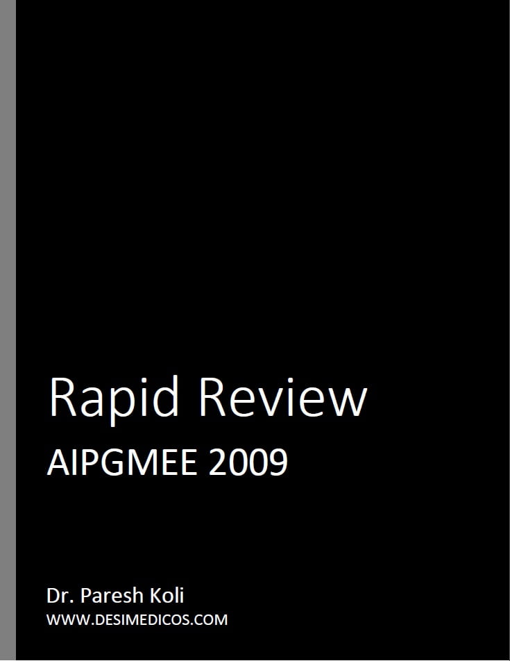 AIPGMEE 2009 Rapid Review cover