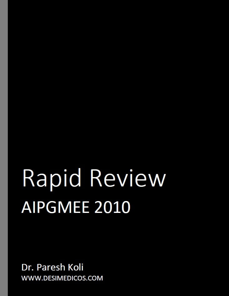 AIPGMEE 2010 Rapid Review cover
