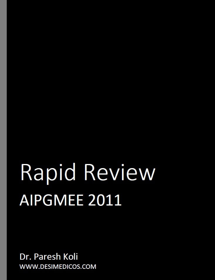 AIPGMEE 2011 Rapid Review cover