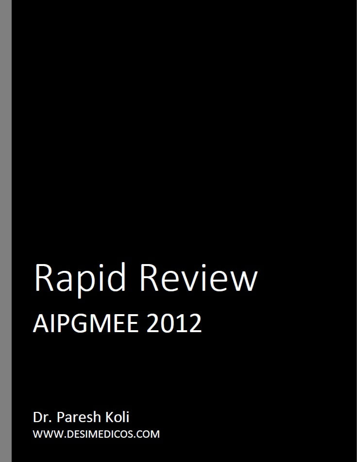 AIPGMEE 2012 Rapid Review cover