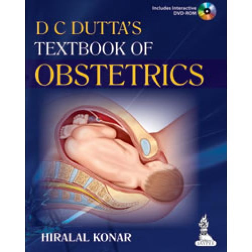 DC Dutta's Textbook of Obstetrics cover