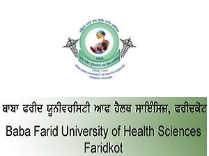 Baba Farid University of Health Sciences, Faridkot (BFUHS) logo