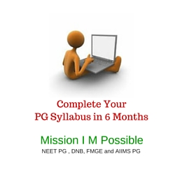 Complete Your PG Syllabus in 6 Months Medico Apps Onlin Test Series